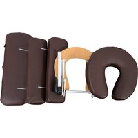 Массажный стол Atlas Sport складной Strong 70 см 3-с алюминиевый (коричневый) - Изображение №6 — Chaika Market
