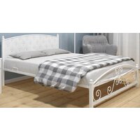 Кровать ИП Князев Бали 140x190 (белый) — Chaika Market