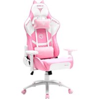 Игровое (геймерское) кресло Zone51 Kitty Meow (розовый/белый) - Изображение №3 — Chaika Market
