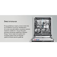 Встраиваемая посудомоечная машина MAUNFELD MLP6022A01 Light Beam - Изображение №24 — Chaika Market