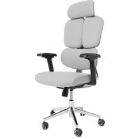 Игровое (геймерское) кресло Jiqiao R6001-ЧС (черный/серый) - Изображение №3 — Chaika Market