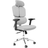 Игровое (геймерское) кресло Jiqiao R6001-ЧС (черный/серый) — Chaika Market