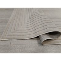 Ковер для жилой комнаты Radjab Carpet Сканди Сизаль Прямоугольник 10936B 12225RK (2x2.9, Krem/Krem) - Изображение №3 — Chaika Market