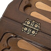 Шахматы/шашки/нарды Haleyan Резные 50 с ручкой kh130-5 - Изображение №7 — Chaika Market