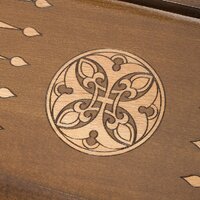 Шахматы/шашки/нарды Haleyan Резные 50 с ручкой kh130-5 - Изображение №8 — Chaika Market