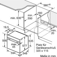 Электрический духовой шкаф Bosch Serie 8 HMG7361B1 - Изображение №10 — Chaika Market