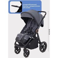 Коляска прогулочная «книга» MOWbaby Trail 2025 MB090 (графит) - Изображение №4 — Chaika Market