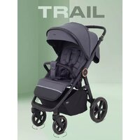 Коляска прогулочная «книга» MOWbaby Trail 2025 MB090 (графит) — Chaika Market