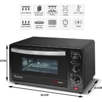 Мини-печь TurboTronic TT-EV14 - Изображение №5 — Chaika Market