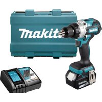 Дрель-шуруповерт Makita DDF486RT (с 1-им АКБ, кейс) — Chaika Market