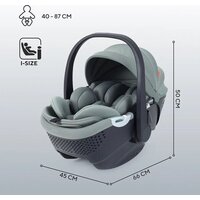 Детское автокресло Rant Aster Zero AY378 (оливковый) - Изображение №4 — Chaika Market