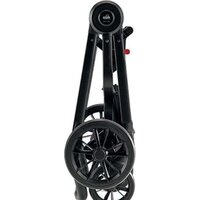 Универсальная коляска CAM Infinito (2 в 1, черный/рама матовый черный) - Изображение №4 — Chaika Market