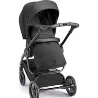 Универсальная коляска CAM Infinito (2 в 1, черный/рама матовый черный) - Изображение №2 — Chaika Market