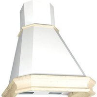 Кухонная вытяжка Elikor Пергола 90П-650-П3Л 281755 (бежевый/дуб неокрашенный, съемное обрамление) — Chaika Market