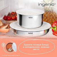 Набор сковород Tefal Ingenio Cook Eat L8813S75 - Изображение №6 — Chaika Market