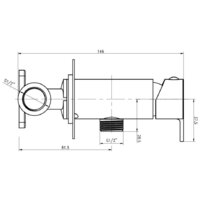 Гигиенический душ Gross Aqua Bidet Evo GA042602MW - Изображение №5 — Chaika Market