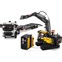 Конструктор LEGO Technic Грузовик Volvo FMX и электрический экскаватор EC230 42175 - Изображение №5 — Chaika Market