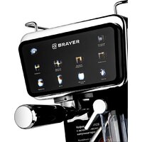 Рожковая кофеварка Brayer BR1128 - Изображение №8 — Chaika Market