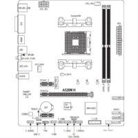 Материнская плата Gigabyte A520M H (rev. 1.x) - Изображение №5 — Chaika Market