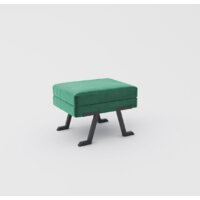 Банкетка Hype Mebel Битл (черный/зеленый) — Chaika Market