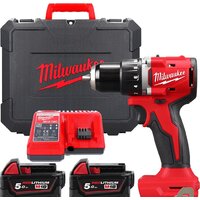 Дрель-шуруповерт Milwaukee M18 M18BLDDRC-502C 4933492835 (с 2-мя АКБ 5 Ач, кейс) - Изображение №1 — Chaika Market