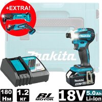 Винтоверт Makita DTD172RT1J (с 1-м АКБ, кейс) - Изображение №2 — Chaika Market