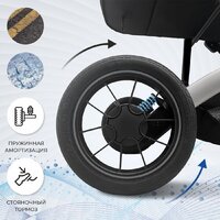 Универсальная коляска Sweet Baby Amare 3в1 (оливковый) - Изображение №12 — Chaika Market