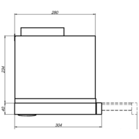 Кухонная вытяжка Elikor Интегра Glass 60П-650-В2Л (белый/стекло белое) (934745) - Изображение №3 — Chaika Market