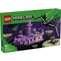 Конструктор LEGO Minecraft 21264 Эндер-Дракон и Корабль Края — Chaika Market