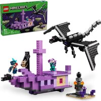 Конструктор LEGO Minecraft 21264 Эндер-Дракон и Корабль Края - Изображение №3 — Chaika Market