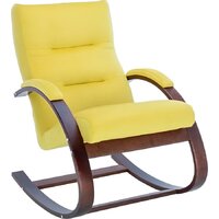 Кресло-качалка Импэкс Leset Милано (орех текстура/V 28) — Chaika Market