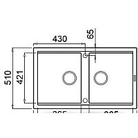 Кухонная мойка Elleci Best 450 Undermount Antracite G59 LGB45059BSO - Изображение №3 — Chaika Market