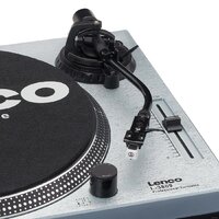 Виниловый проигрыватель Lenco L-3809 (металлик) - Изображение №6 — Chaika Market