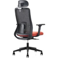 Офисное кресло Insite Grace 1-IS-MC-0501 (черный/оранжевый) - Изображение №5 — Chaika Market