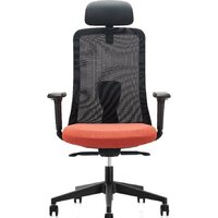Офисное кресло Insite Grace 1-IS-MC-0501 (черный/оранжевый) — Chaika Market