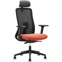 Офисное кресло Insite Grace 1-IS-MC-0501 (черный/оранжевый) - Изображение №2 — Chaika Market