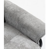 Массажное кресло Calviano 23 (серый плюш) - Изображение №11 — Chaika Market