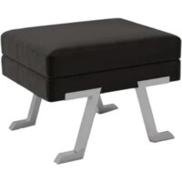 Банкетка Hype Mebel Битл (белый/черный) - Изображение №1 — Chaika Market