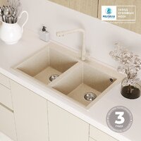 Кухонная мойка Polygran Brig 790 (опал) - Изображение №10 — Chaika Market