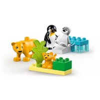 Конструктор LEGO Duplo Семейства диких животных: Пингвины и Львы 10442 - Изображение №3 — Chaika Market