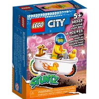 Конструктор LEGO City 60333 Трюковой мотоцикл: ванна — Chaika Market