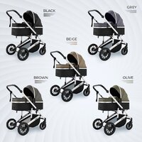 Универсальная коляска Sweet Baby Amare 3в1 (серый) - Изображение №31 — Chaika Market