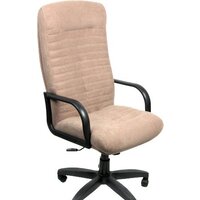 Офисное кресло Деловая обстановка Консул Стандарт (бежевый, флок) — Chaika Market