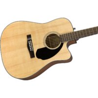 Электроакустическая гитара Fender CD-60SCE Natural - Изображение №5 — Chaika Market