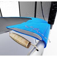 Батут Atlas Sport 312 см - 10ft Basic (с лестницей, внешняя сетка, синий) - Изображение №2 — Chaika Market