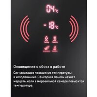 Холодильник MAUNFELD MFF200NFSBE - Изображение №22 — Chaika Market