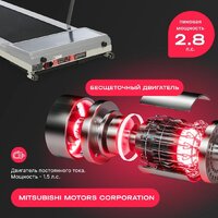 Электрическая беговая дорожка Svensson Body Labs Impact A - Изображение №10 — Chaika Market