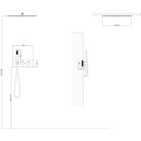 Душевая система  Abber Daheim AF8255G (золото матовое) - Изображение №3 — Chaika Market