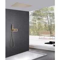 Душевая система  Abber Daheim AF8255G (золото матовое) - Изображение №2 — Chaika Market