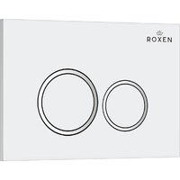 Унитаз подвесной Roxen Boro One Rimless 6 в 1 StounFix Dual Fresh 506177 (кнопка: белый глянец) - Изображение №15 — Chaika Market